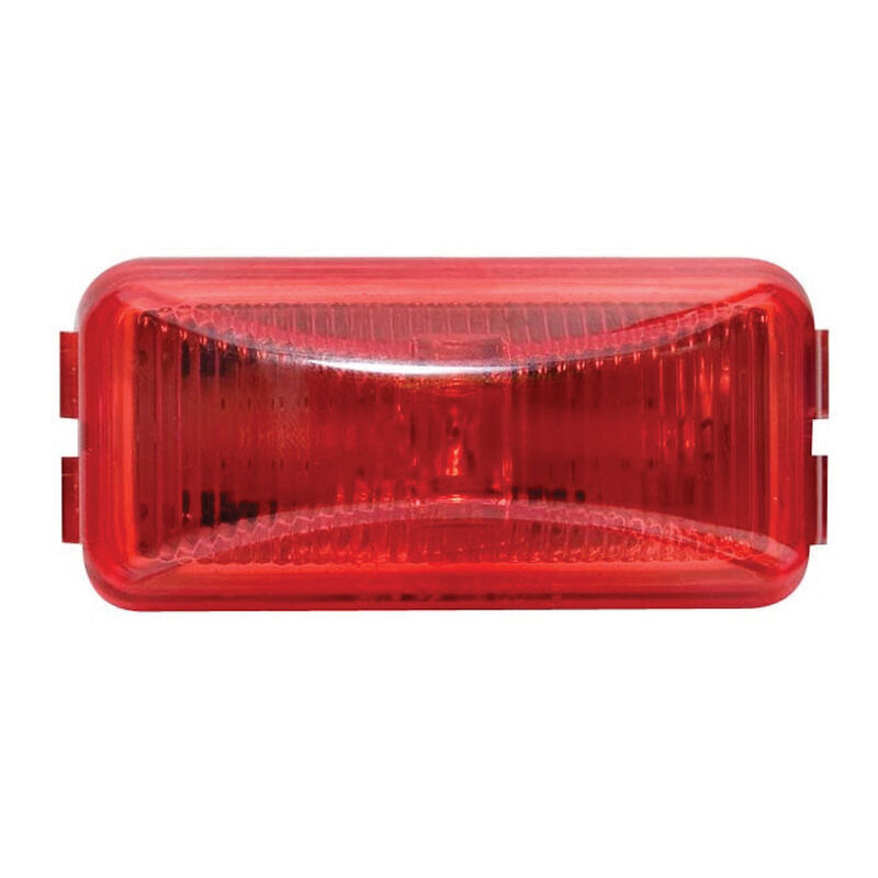 Waterproof LED Fleet Count Sealed Trailer Marker/Clearance Light, Red image number 1